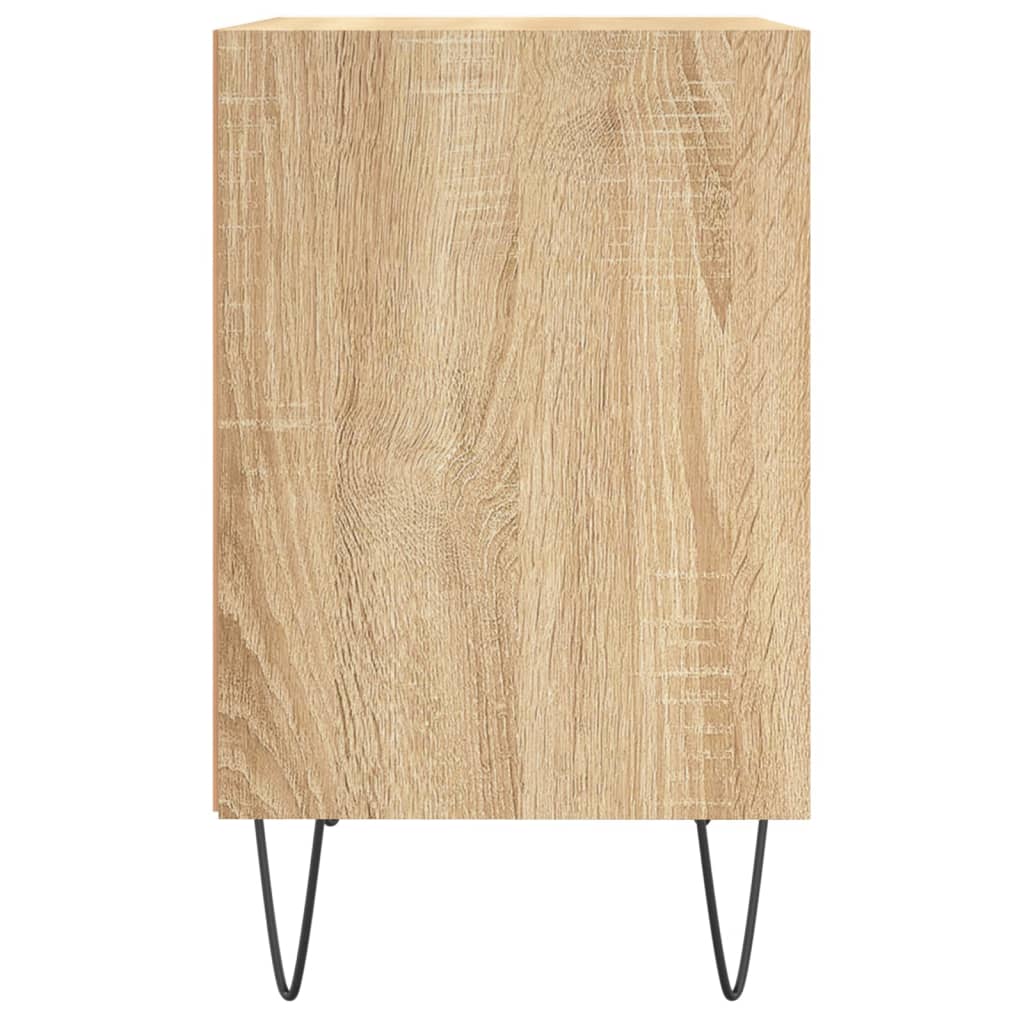 Κομοδίνο Sonoma Δρυς 40x30x50 εκ. από Επεξεργασμένο Ξύλο - Pakobazaar