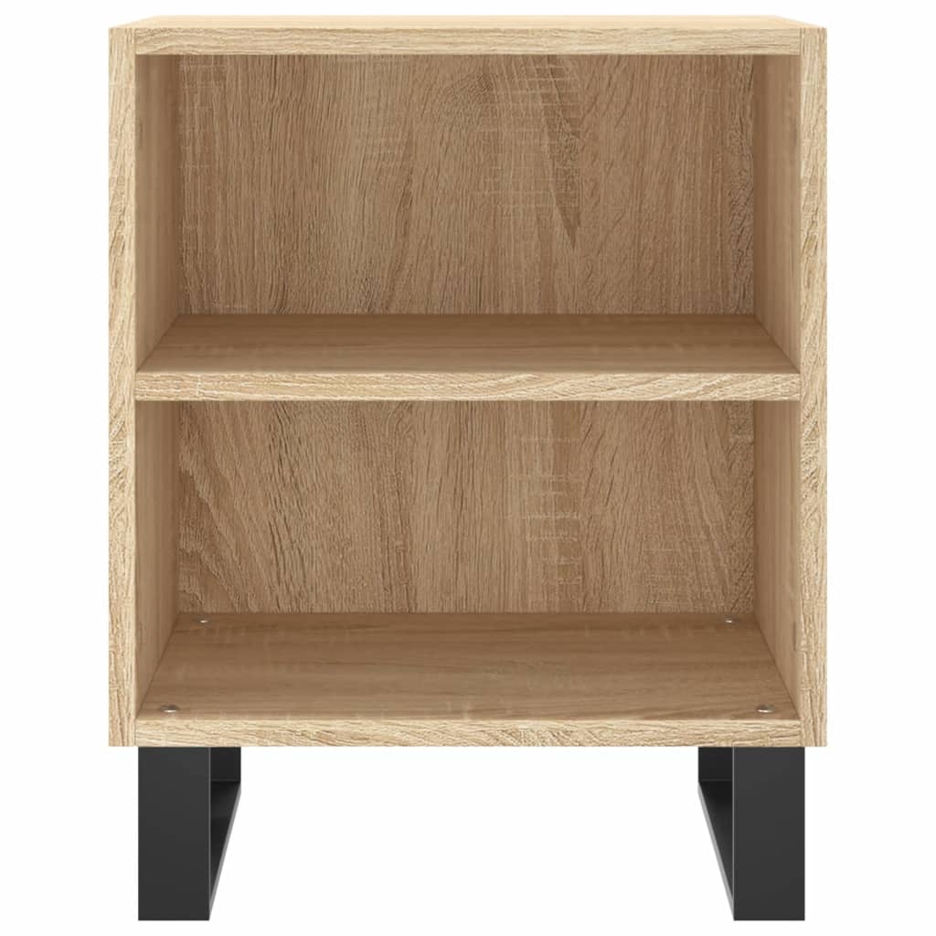 Κομοδίνο Sonoma Δρυς 40x30x50 εκ. από Επεξεργασμένο Ξύλο