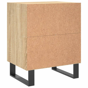 Κομοδίνο Sonoma Δρυς 40x30x50 εκ. από Επεξεργασμένο Ξύλο