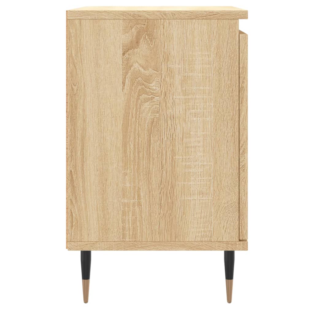 Κομοδίνο Sonoma Δρυς 40x30x50 εκ. από Επεξεργασμένο Ξύλο - Pakobazaar