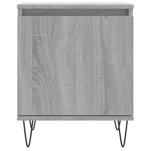 Κομοδίνο Sonoma Γκρι 40 x 30 x 50 εκ. από Επεξεργασμένο Ξύλο