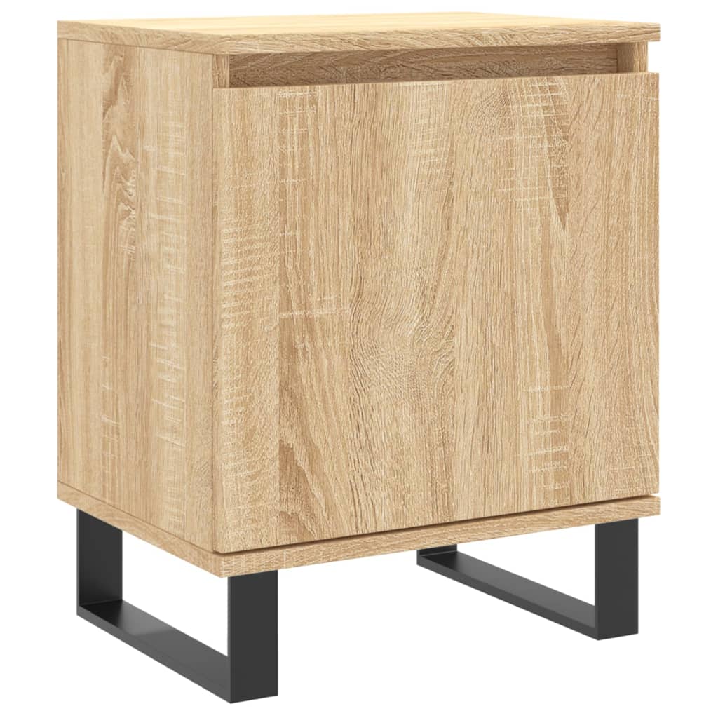 Κομοδίνο Sonoma Δρυς 40x30x50 εκ. από Επεξεργασμένο Ξύλο
