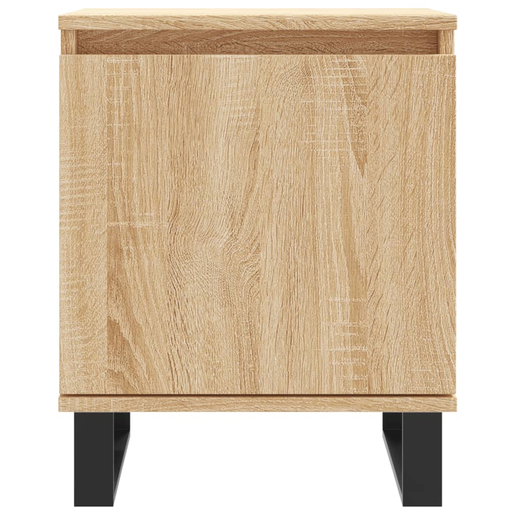 Κομοδίνο Sonoma Δρυς 40x30x50 εκ. από Επεξεργασμένο Ξύλο