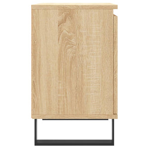 Κομοδίνο Sonoma Δρυς 40x30x50 εκ. από Επεξεργασμένο Ξύλο