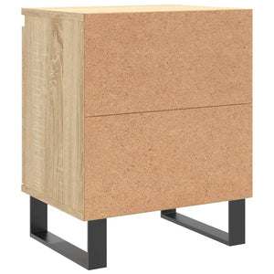 Κομοδίνο Sonoma Δρυς 40x30x50 εκ. από Επεξεργασμένο Ξύλο