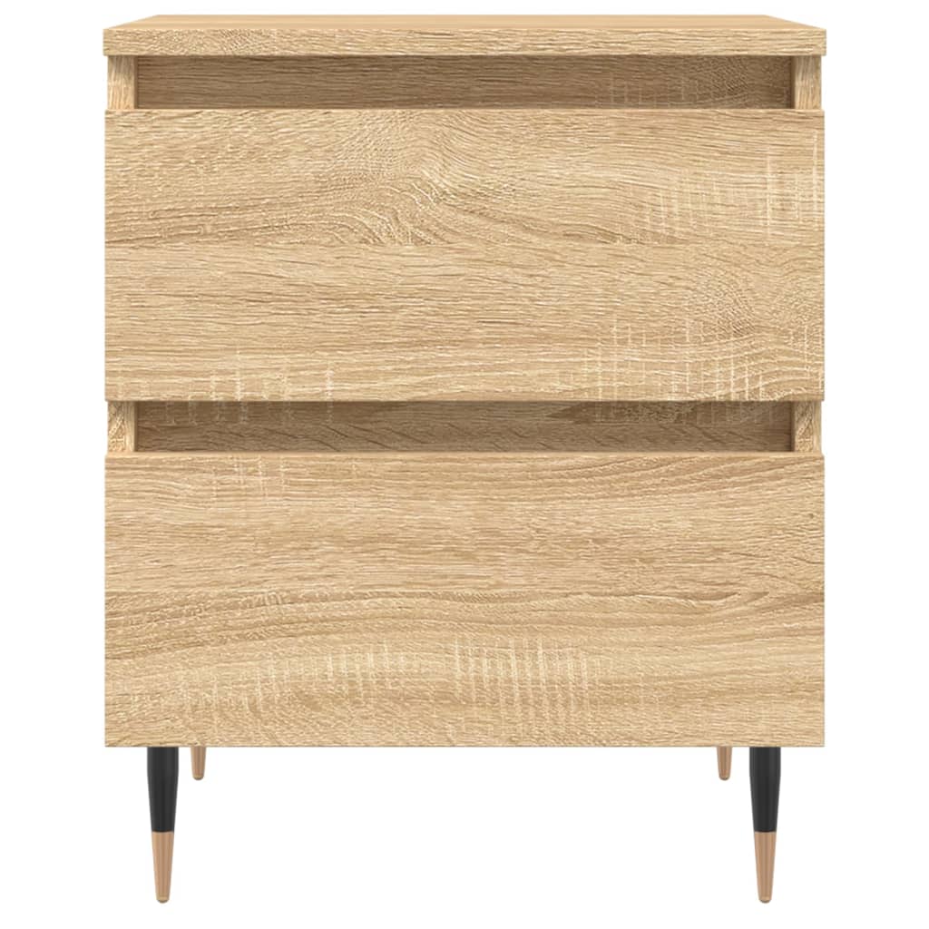 Κομοδίνο Sonoma Δρυς 40x35x50 εκ. από Επεξεργασμένο Ξύλο - Pakobazaar