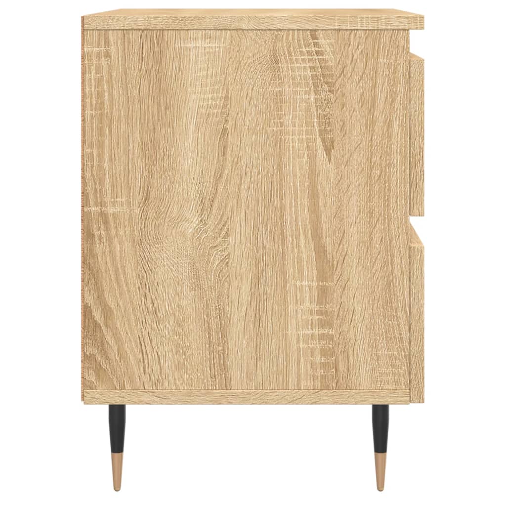 Κομοδίνο Sonoma Δρυς 40x35x50 εκ. από Επεξεργασμένο Ξύλο - Pakobazaar