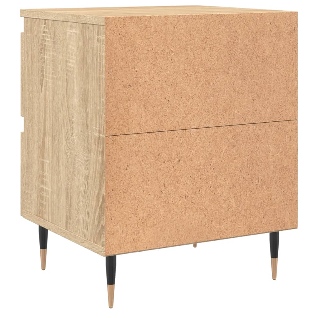 Κομοδίνο Sonoma Δρυς 40x35x50 εκ. από Επεξεργασμένο Ξύλο - Pakobazaar