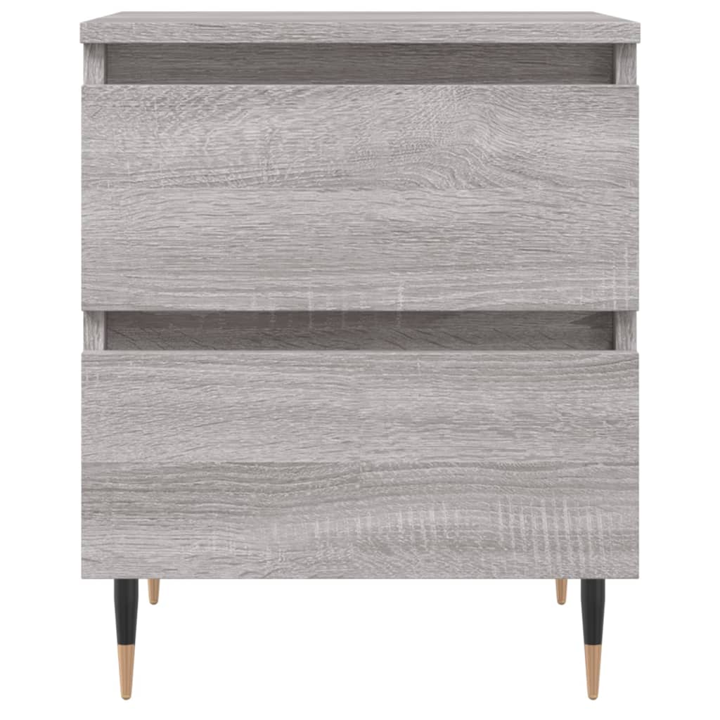 Κομοδίνο Γκρι Sonoma 40 x 35 x 50 εκ. από Επεξεργασμένο Ξύλο