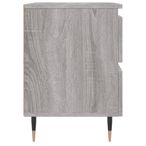 Κομοδίνο Γκρι Sonoma 40 x 35 x 50 εκ. από Επεξεργασμένο Ξύλο