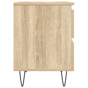 Κομοδίνο Sonoma Δρυς 40x35x50 εκ. από Επεξεργασμένο Ξύλο