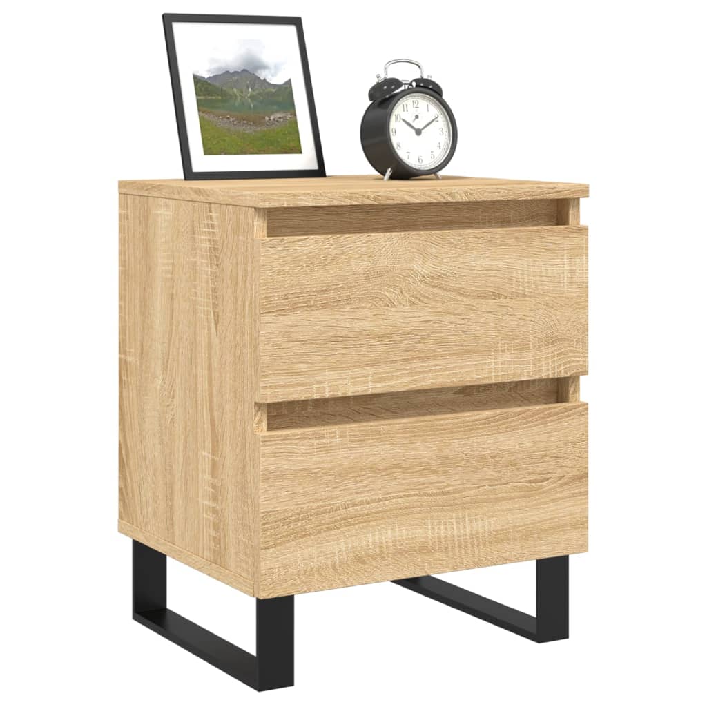 Κομοδίνο Sonoma Δρυς 40 x 35 x 50 εκ. από Επεξεργ. Ξύλο - Pakobazaar