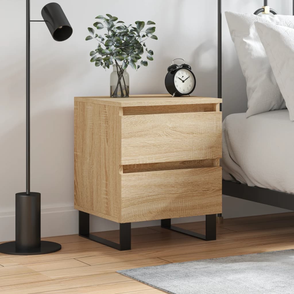 Κομοδίνο Sonoma Δρυς 40 x 35 x 50 εκ. από Επεξεργ. Ξύλο - Pakobazaar