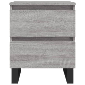 Κομοδίνο Γκρι Sonoma 40 x 35 x 50 εκ. από Επεξεργασμένο Ξύλο