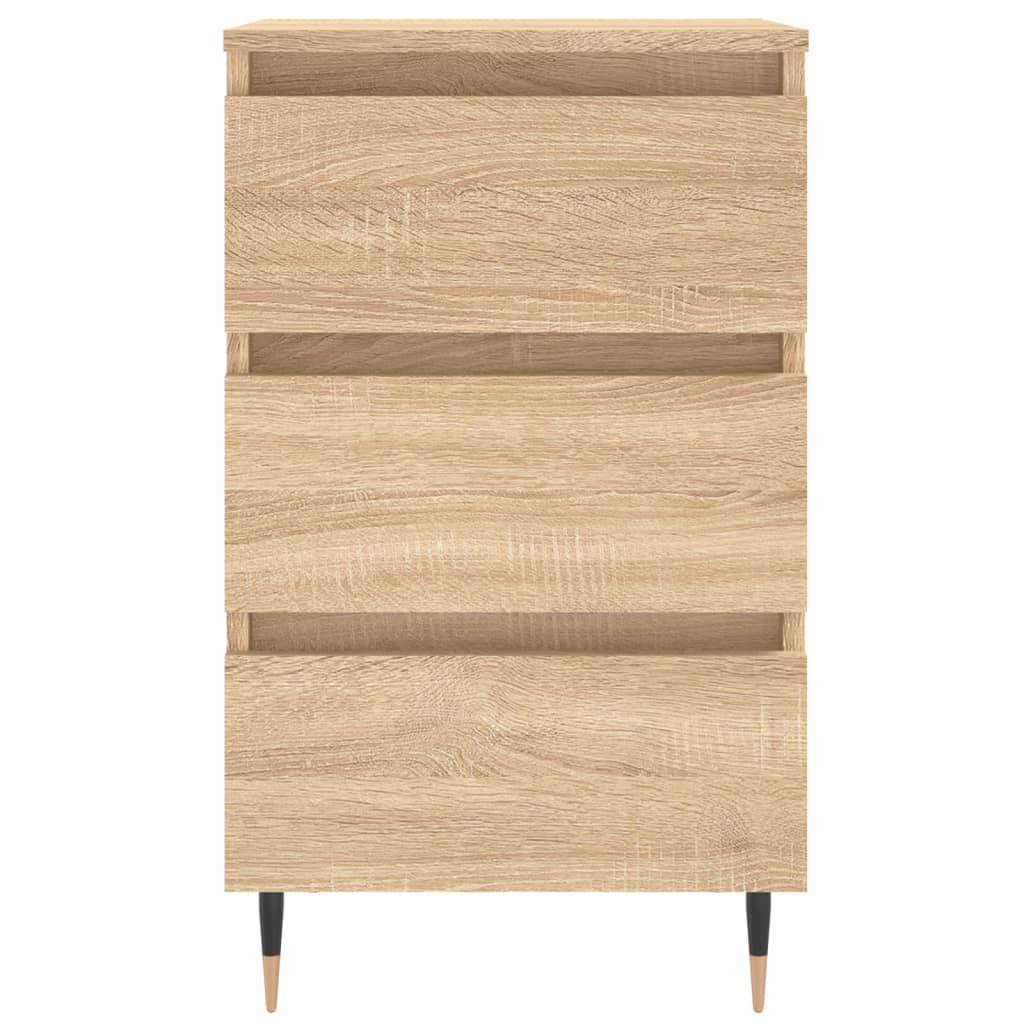 Κομοδίνο Sonoma Δρυς 40x35x69 εκ. από Επεξεργασμένο Ξύλο - Pakobazaar