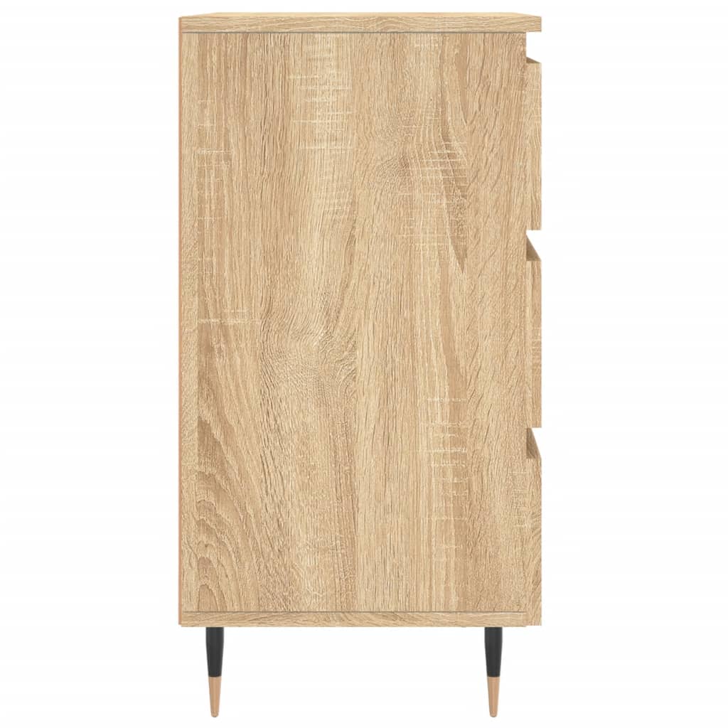 Κομοδίνο Sonoma Δρυς 40x35x69 εκ. από Επεξεργασμένο Ξύλο - Pakobazaar
