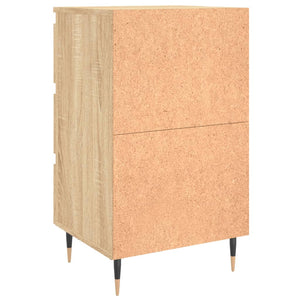 Κομοδίνο Sonoma Δρυς 40x35x69 εκ. από Επεξεργασμένο Ξύλο - Pakobazaar
