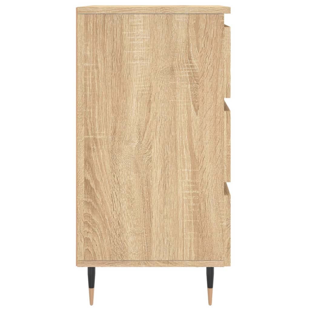 Κομοδίνα 2 τεμ. Sonoma Δρυς 40x35x69 εκ. από Επεξεργασμένο Ξύλο