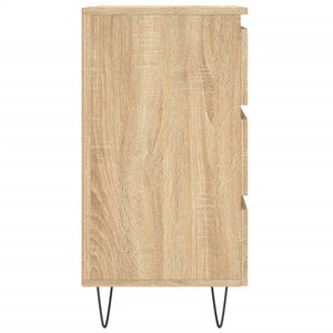 Κομοδίνο Sonoma Δρυς 40x35x69 εκ. από Επεξεργασμένο Ξύλο