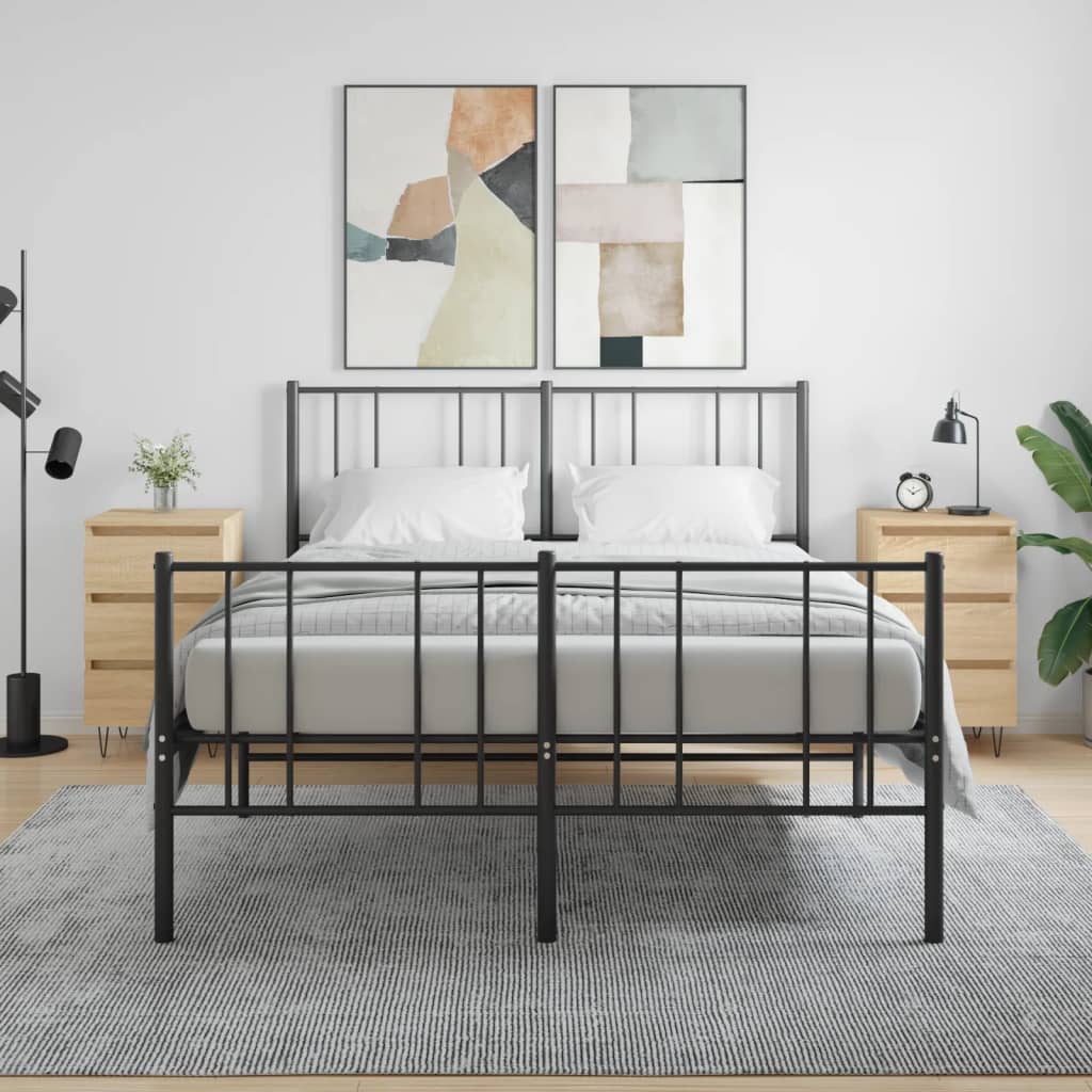 Κομοδίνα 2 τεμ. Sonoma Δρυς 40x35x69 εκ. από Επεξεργασμένο Ξύλο