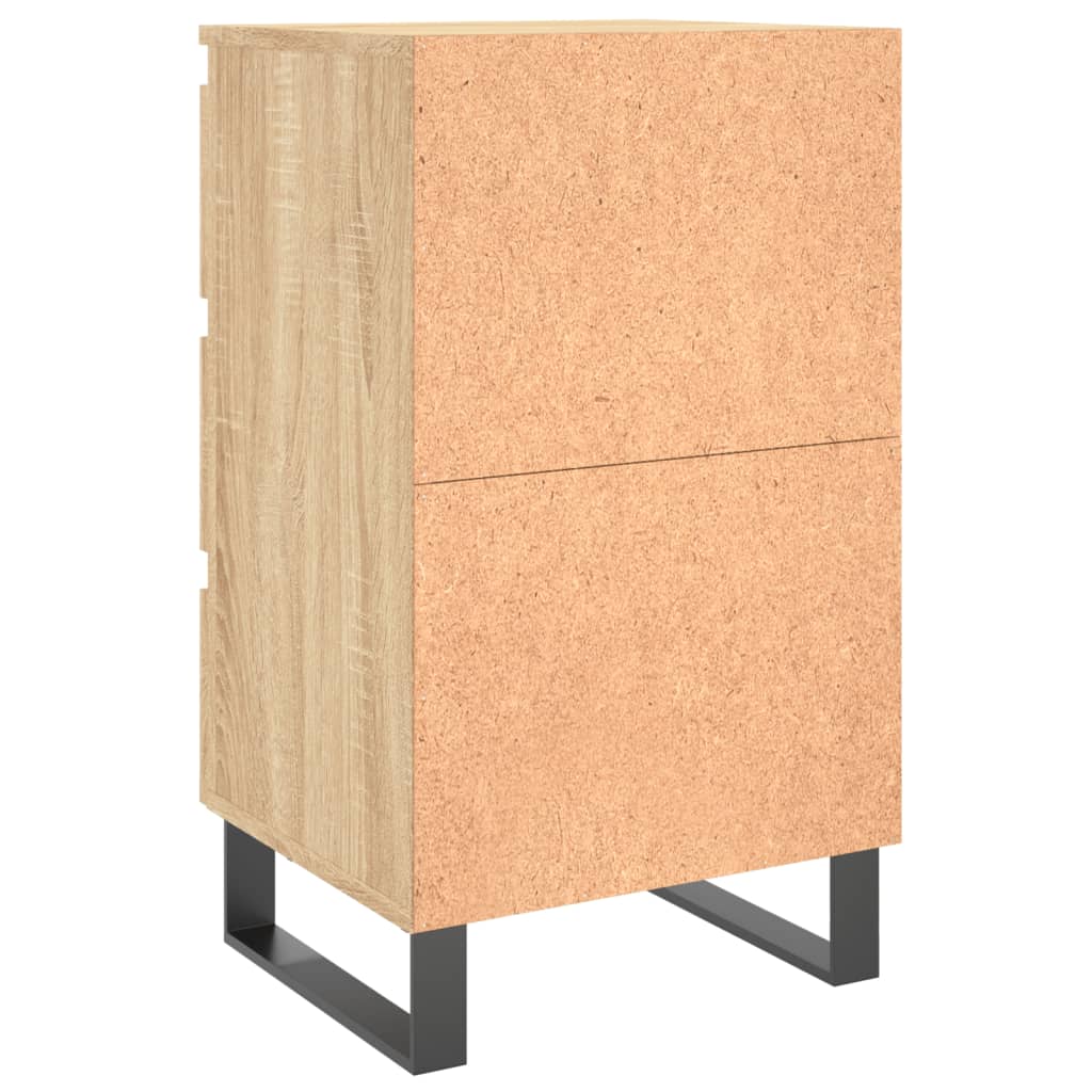 Κομοδίνα 2 τεμ. Sonoma Δρυς 40x35x69 εκ. από Επεξεργασμένο Ξύλο