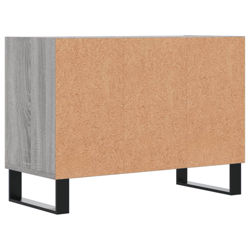 Έπιπλο Τηλεόρασης Γκρι Sonoma 69,5x30x50 εκ. Επεξεργ. Ξύλο