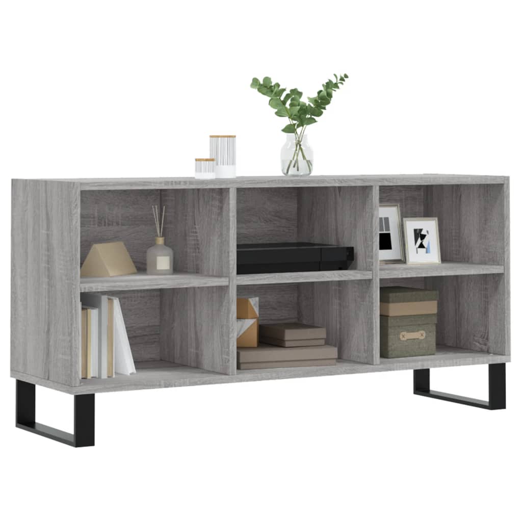 Έπιπλο Τηλεόρασης Γκρι Sonoma 103,5 x 30 x 50 εκ. Επεξεργ. Ξύλο - Pakobazaar