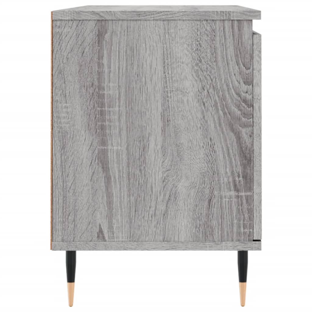 Έπιπλο Τηλεόρασης Γκρι Sonoma 104 x 35 x 50 εκ. Επεξεργ. Ξύλο
