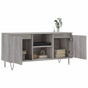 Έπιπλο Τηλεόρασης Γκρι Sonoma 104 x 35 x 50 εκ. Επεξεργ. Ξύλο