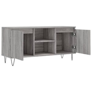 Έπιπλο Τηλεόρασης Γκρι Sonoma 104 x 35 x 50 εκ. Επεξεργ. Ξύλο