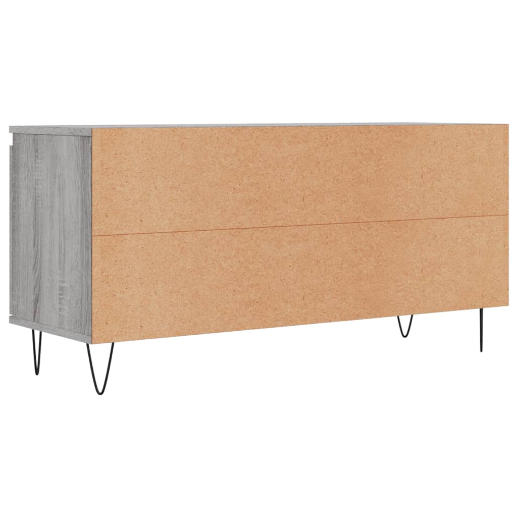 Έπιπλο Τηλεόρασης Γκρι Sonoma 104 x 35 x 50 εκ. Επεξεργ. Ξύλο