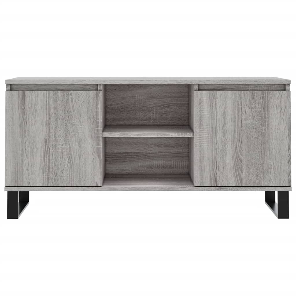 Έπιπλο Τηλεόρασης Γκρι Sonoma 104 x 35 x 50 εκ. Επεξεργ. Ξύλο