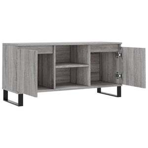Έπιπλο Τηλεόρασης Γκρι Sonoma 104 x 35 x 50 εκ. Επεξεργ. Ξύλο