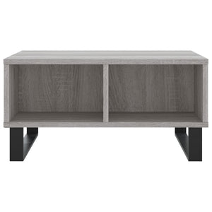 Τραπεζάκι Σαλονιού Γκρι Sonoma 60x60x30 εκ. Επεξεργασμένο Ξύλο
