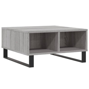 Τραπεζάκι Σαλονιού Γκρι Sonoma 60x60x30 εκ. Επεξεργασμένο Ξύλο