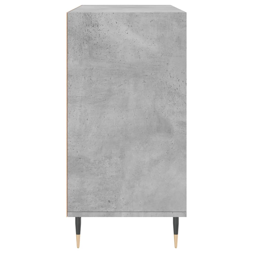 Ραφιέρα Γκρι Σκυροδέματος 103,5 x 35 x 70 εκ. από Επεξεργ. Ξύλο