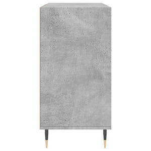 Ραφιέρα Γκρι Σκυροδέματος 103,5 x 35 x 70 εκ. από Επεξεργ. Ξύλο