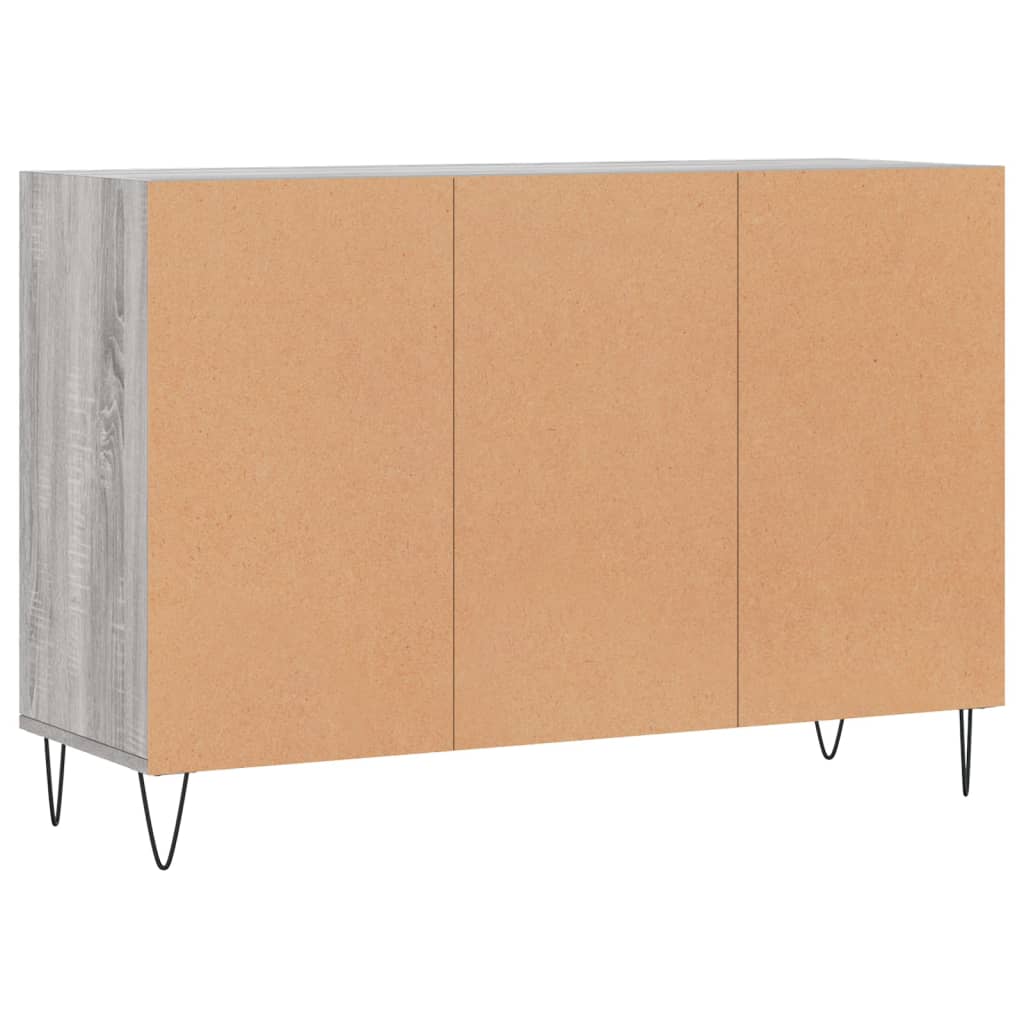 Ραφιέρα Γκρι Sonoma 103,5 x 35 x 70 εκ. από Επεξεργασμένο Ξύλο