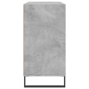 Ραφιέρα Γκρι Σκυροδέματος 103,5 x 35 x 70 εκ. από Επεξεργ. Ξύλο