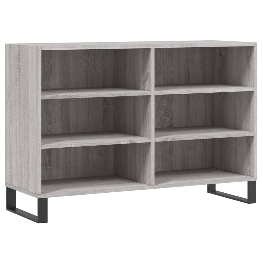 Ραφιέρα Γκρι Sonoma 103,5 x 35 x 70 εκ. από Επεξεργασμένο Ξύλο