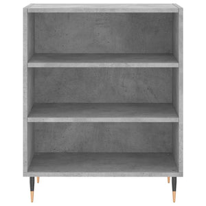 Ντουλάπι Γκρι Σκυροδέματος 57x35x70 εκ. Επεξεργασμένο Ξύλο