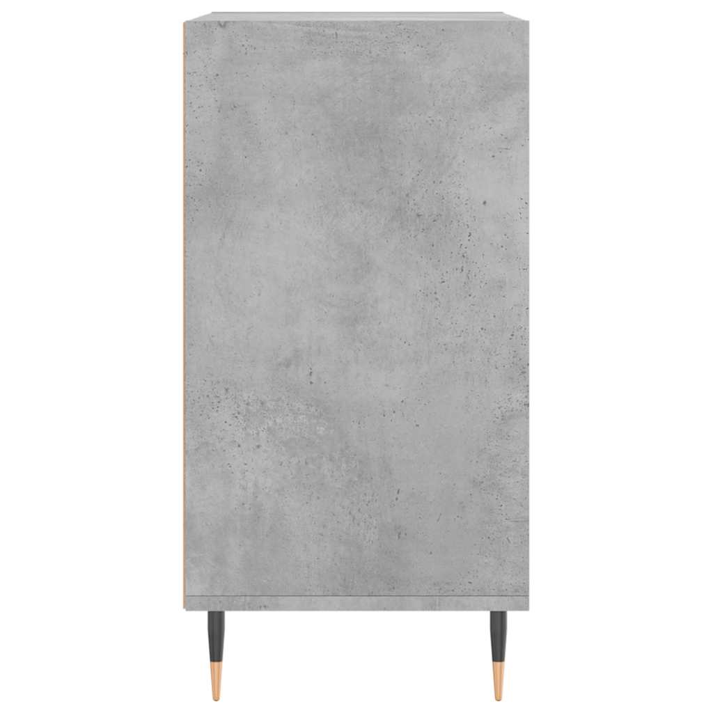 Ντουλάπι Γκρι Σκυροδέματος 57x35x70 εκ. Επεξεργασμένο Ξύλο