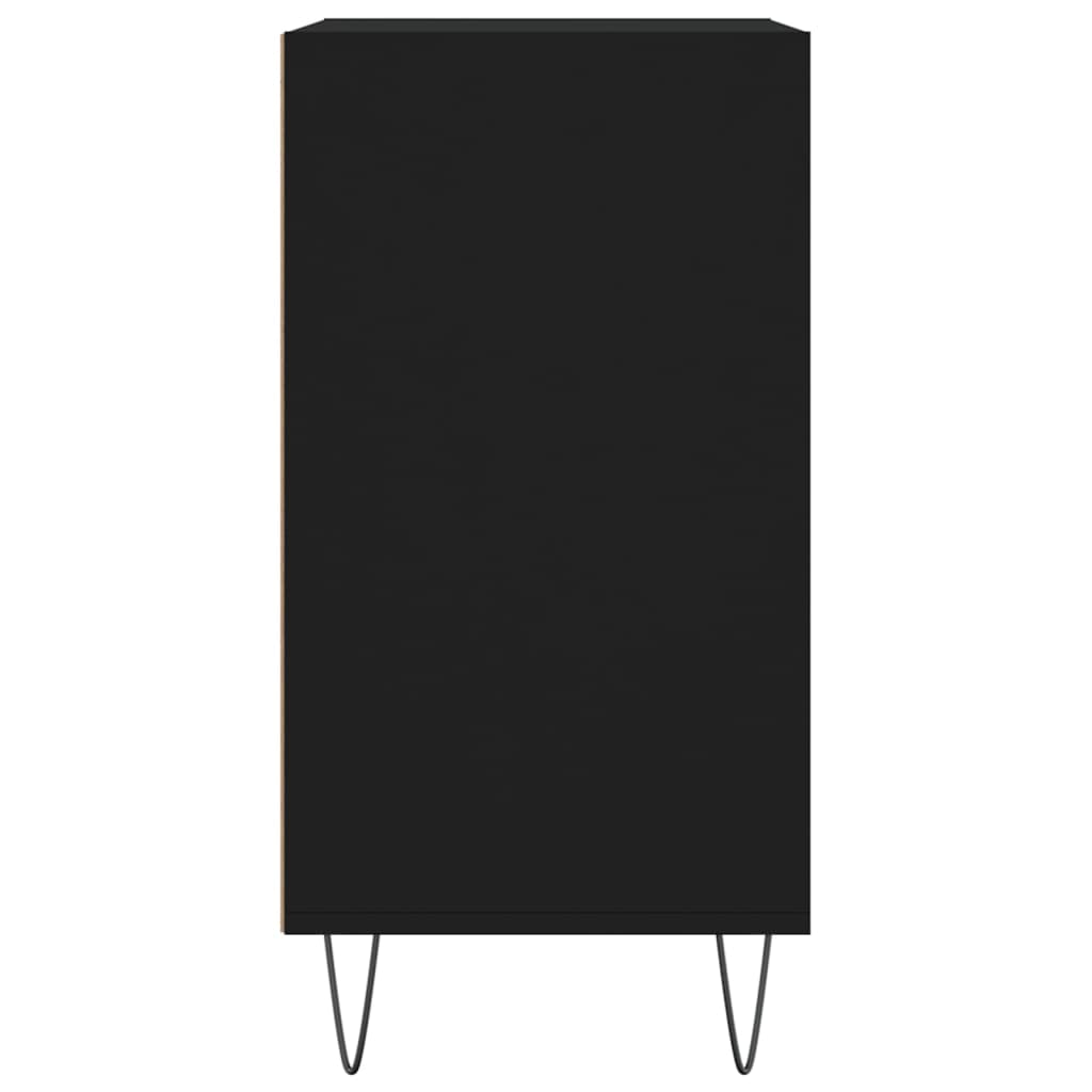 Ραφιέρα Μαύρη 57 x 35 x 70 εκ. από Επεξεργασμένο Ξύλο