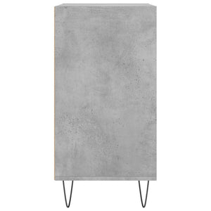 Ντουλάπι Γκρι Σκυροδέματος 57x35x70 εκ. Επεξεργασμένο Ξύλο