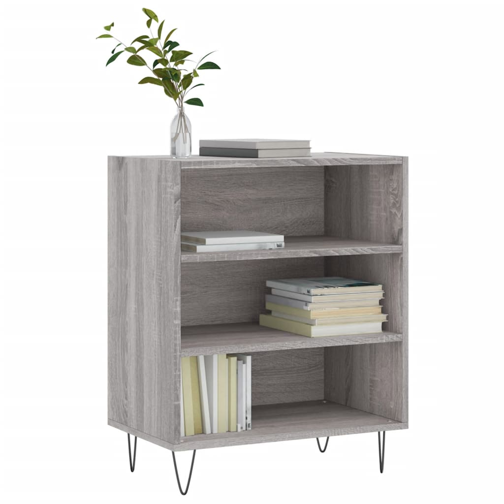 Ραφιέρα Γκρι Sonoma 57 x 35 x 70 εκ. από Επεξεργασμένο Ξύλο - Pakobazaar