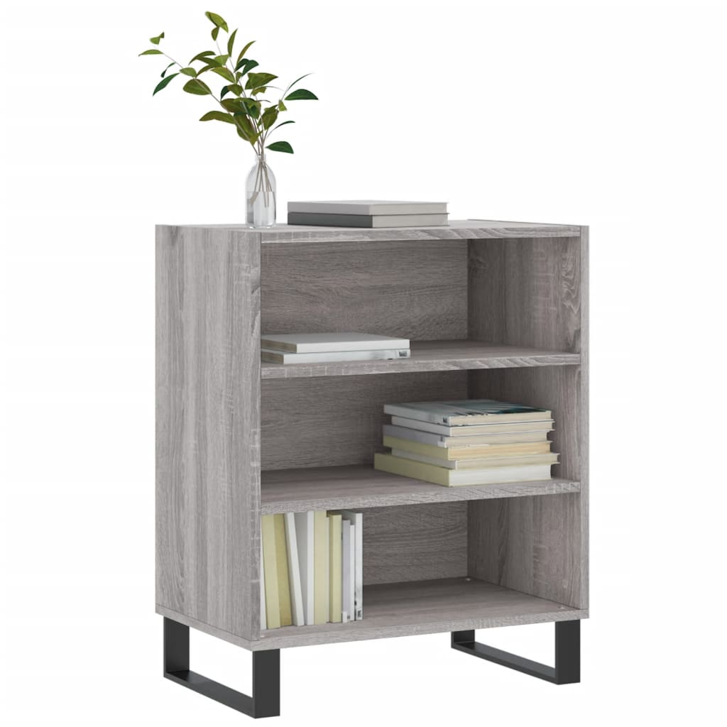 Ραφιέρα Γκρι Sonoma 57 x 35 x 70 εκ. από Επεξεργασμένο Ξύλο - Pakobazaar