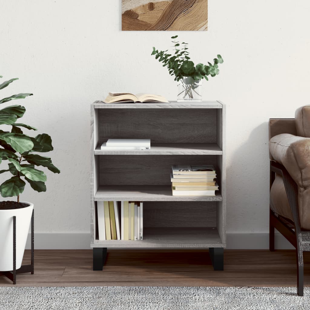 Ραφιέρα Γκρι Sonoma 57 x 35 x 70 εκ. από Επεξεργασμένο Ξύλο - Pakobazaar