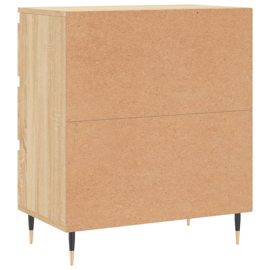 Συρταριέρα Sonoma Δρυς 60x35x70 εκ. Επεξεργασμένο Ξύλο
