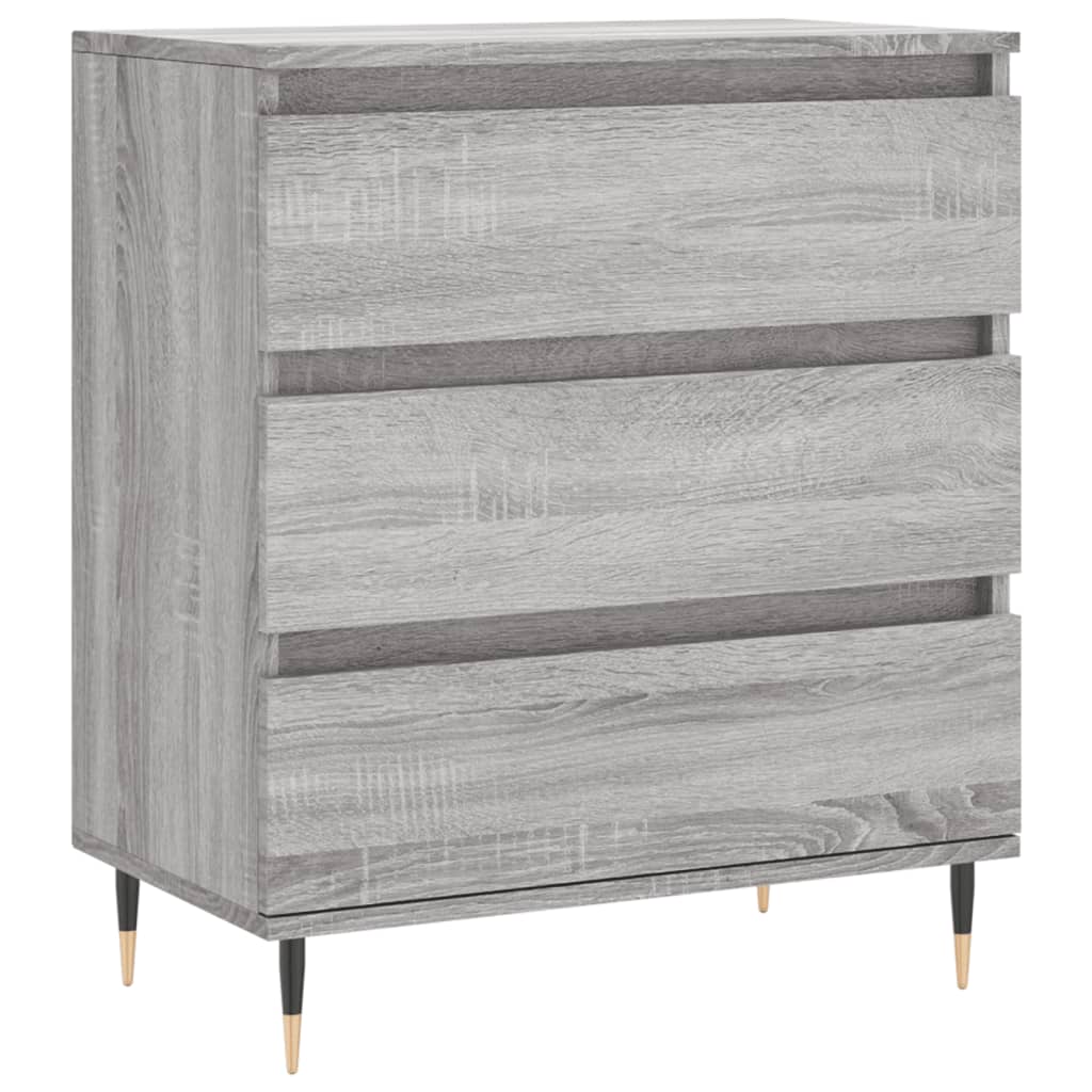 Ντουλάπι Γκρι Sonoma 60x35x70 εκ. από Επεξεργασμένο Ξύλο