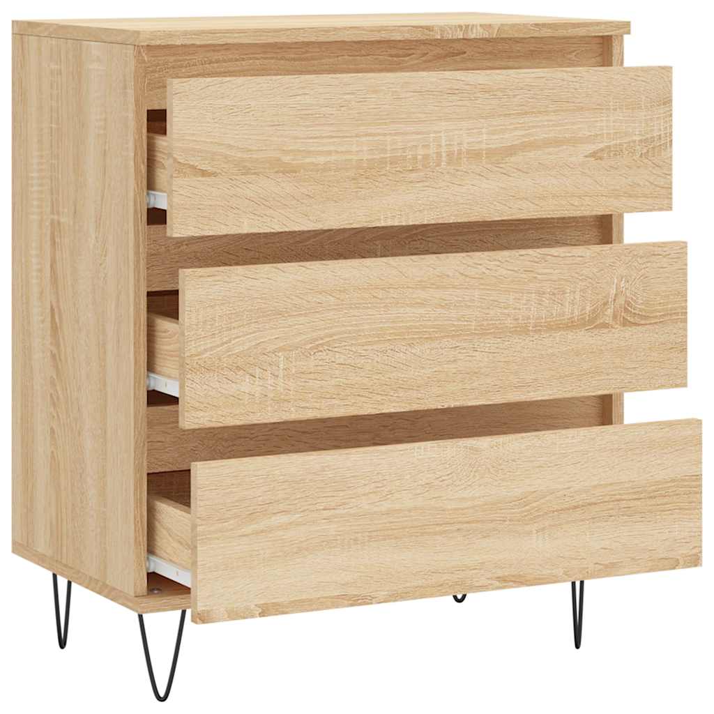 Συρταριέρα Sonoma Δρυς 60x35x70 εκ. Επεξεργασμένο Ξύλο